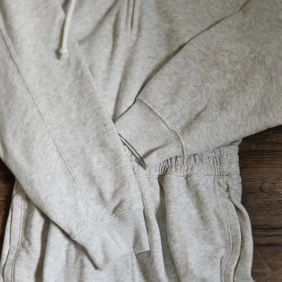 Abercrombie & Fitch Light Gray Jumpsuiz MEDIUM TALL - Picture 5 of 6